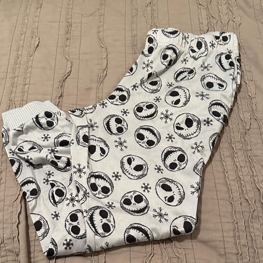 Disney Soft Silver Pajama Pants Medium (8-10)